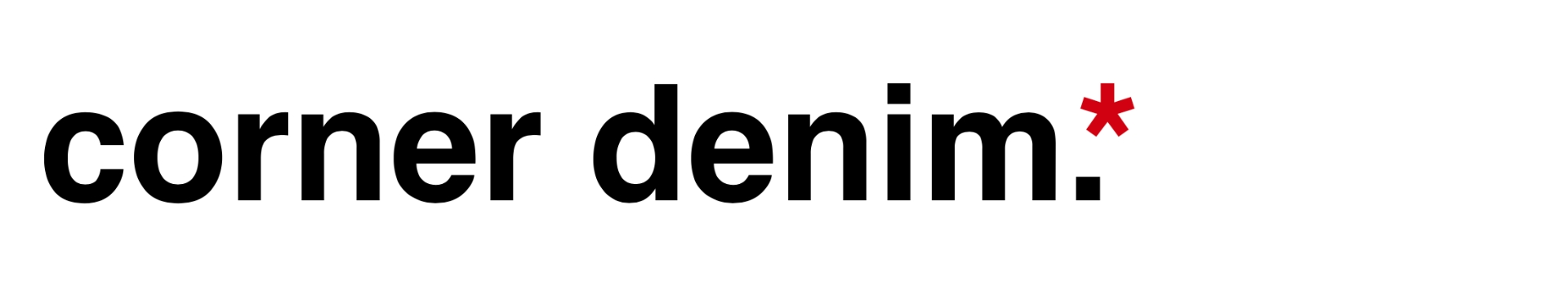 Corner denim