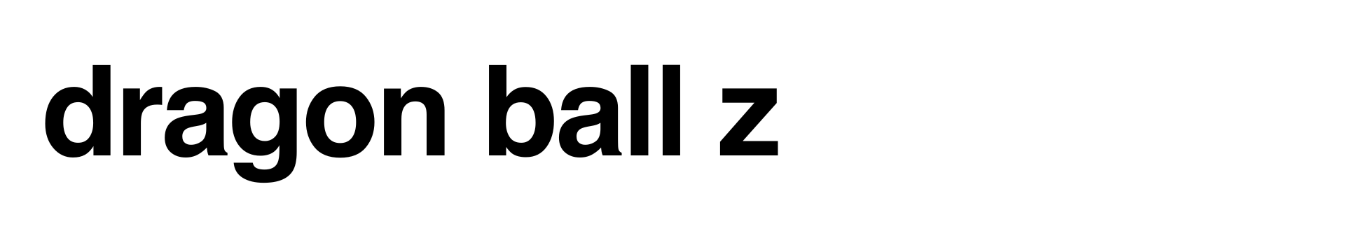 DRAGON BALL Z