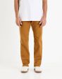 Pantalon chino straight - caramel