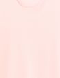 T-shirt regular col rond 100% coton - rose