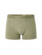 Boxer en coton stretch uni - vert