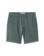 Bermuda chino en coton stretch - vert moyen