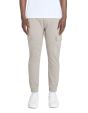 Pantalon cargo slim 100% coton stretch - gris