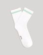 Chaussettes sport mi-haute coton - blanc