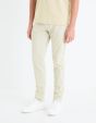 Jean slim C25 powerflex - beige clair