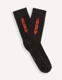 Chaussettes hautes motif Jackpot - noir