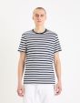 T-shirt rayé - marine