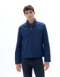 Blouson softshell col montant - Bleu foncé