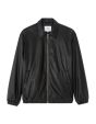 Blouson faux daim - noir