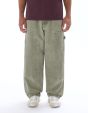 Pantalon carpenter baggy 100% coton - kaki clair
