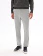 Pantalon chino slim en jersey - gris clair