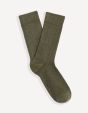 Chaussettes hautes en coton premium supima
