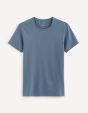 T-shirt col rond coton stretch