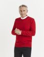 Pull col rond 100% laine mérinos extra fin