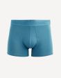 Boxer en coton stretch - bleu