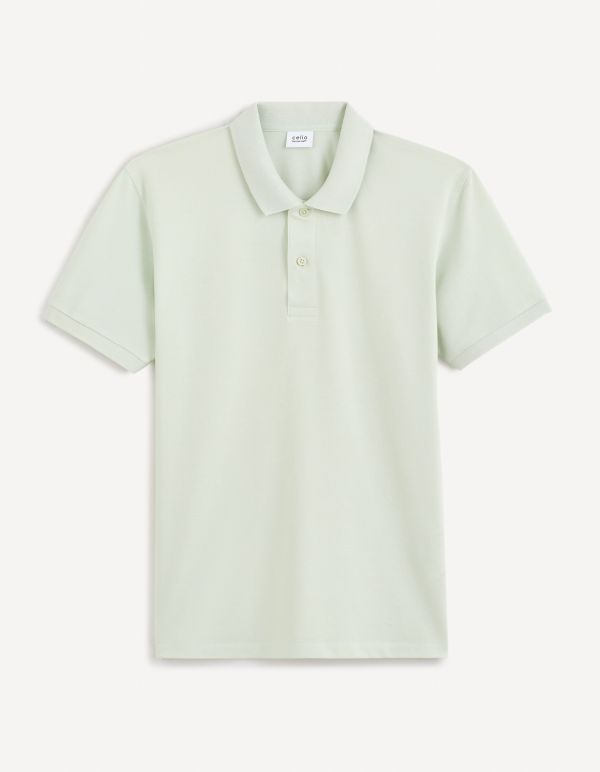 Polo piqué 100% coton - vert
