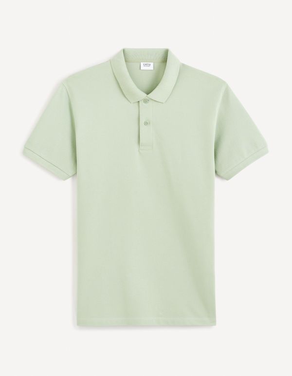 Polo piqué 100% coton - vert