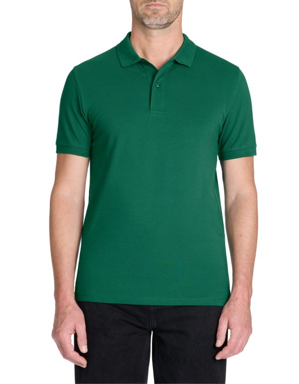 Polo straight 100% coton - vert