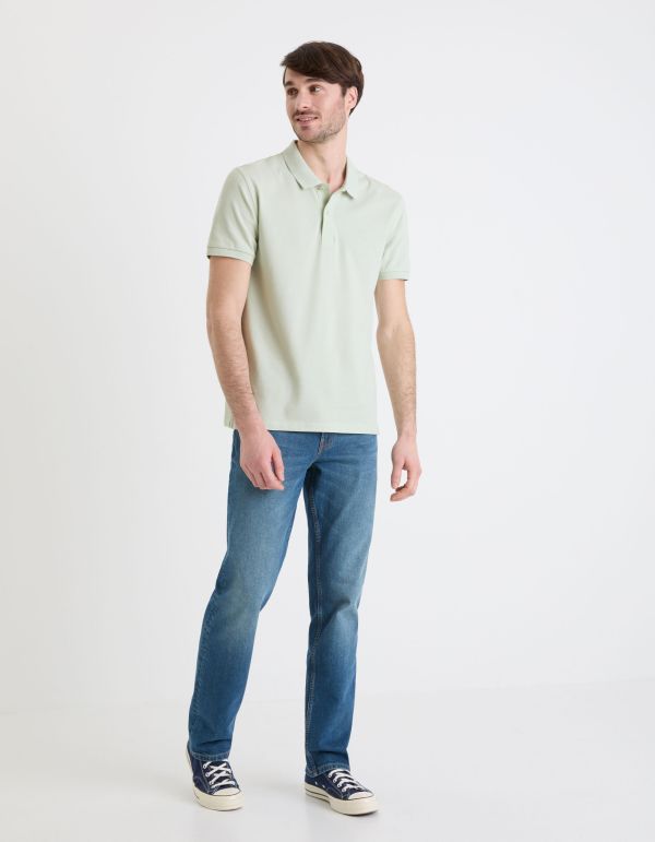 Polo piqué 100% coton - vert