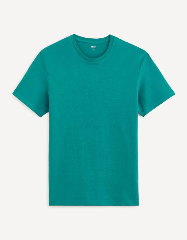 Essentiel - le T-shirt regular 100% coton - bleu
