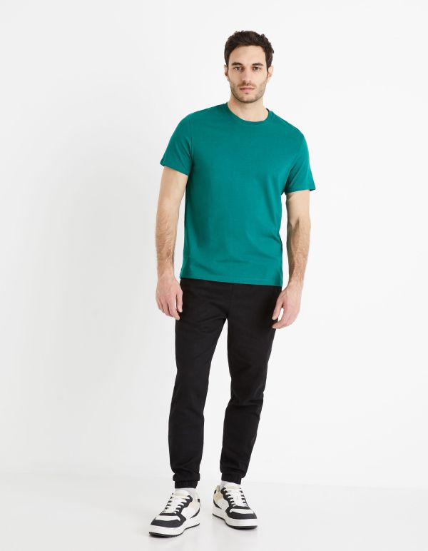 Essentiel - le T-shirt regular 100% coton - bleu