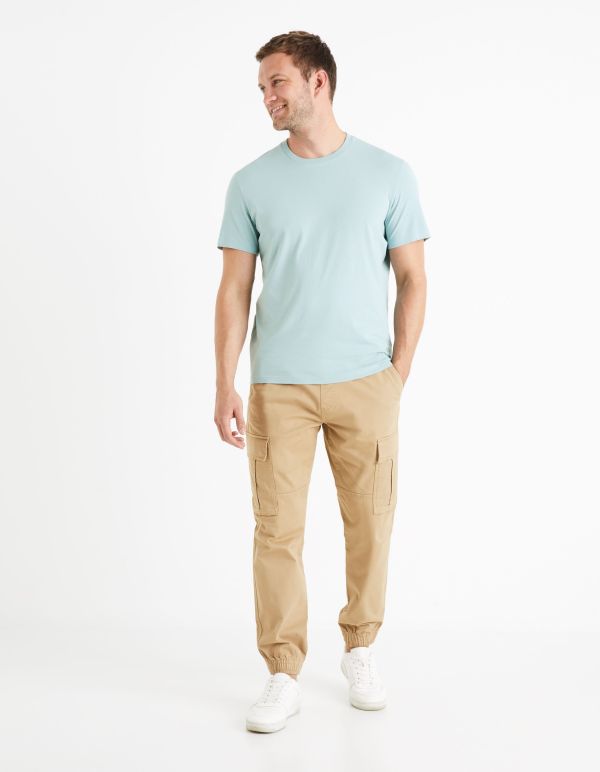 Essentiel - le T-shirt regular 100% coton - bleu