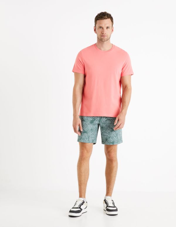 Essentiel - le T-shirt regular 100% coton - rose