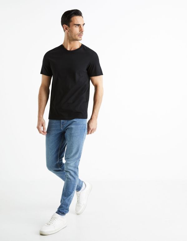 T-shirt col rond 100% coton