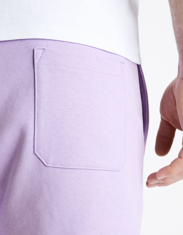 Bermuda 100% coton - mauve
