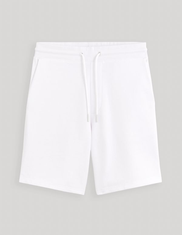 Bermuda 100% coton - blanc