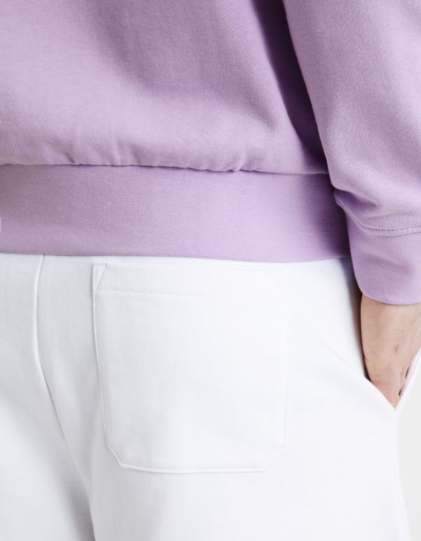 Bermuda 100% coton - blanc