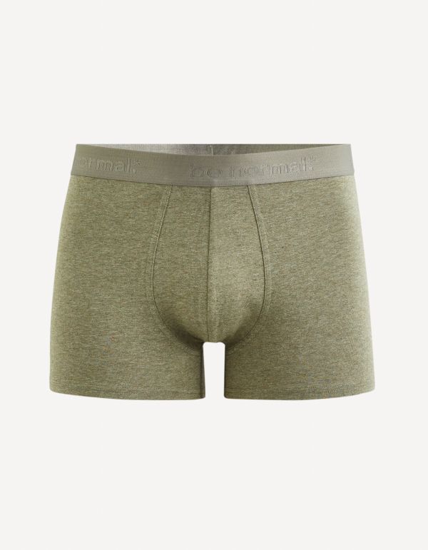 Boxer en coton stretch - kaki