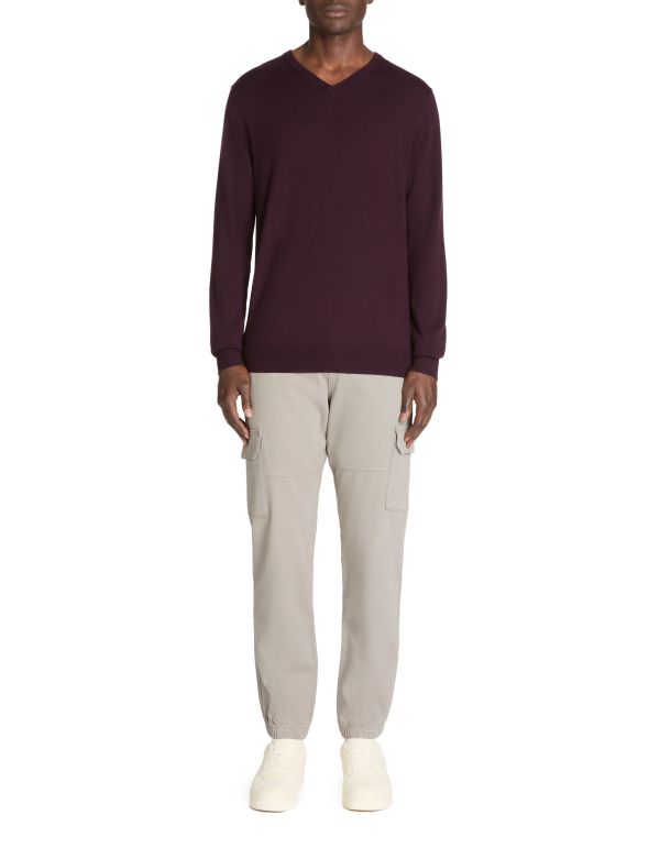 Pantalon cargo slim - gris