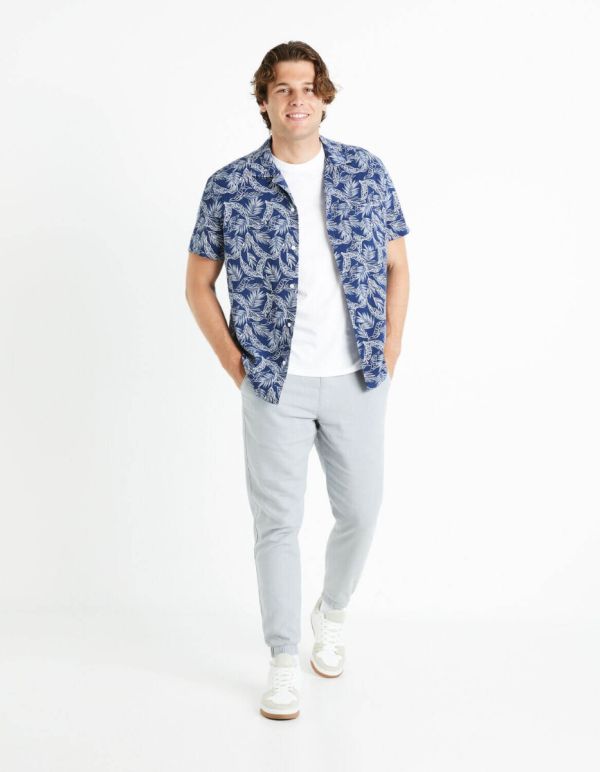 Chemise  regular  - bleu