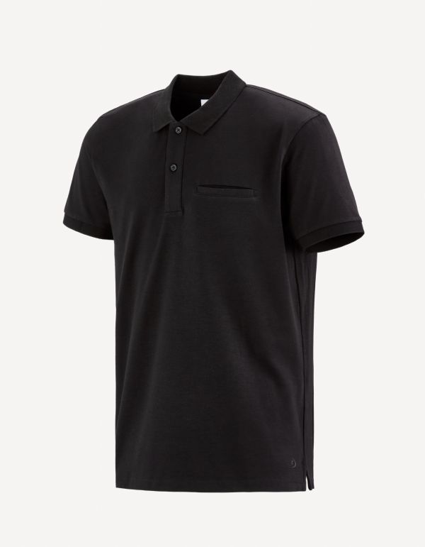 Polo jersey - noir