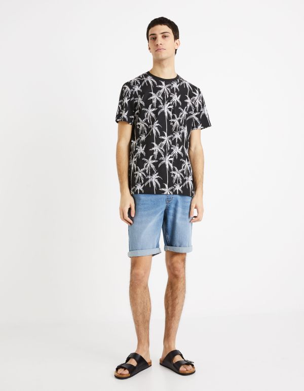 Bermuda en jean - double stone