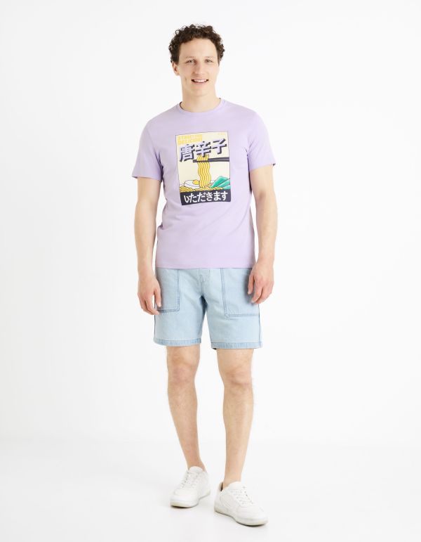 Bermuda en jean - bleached