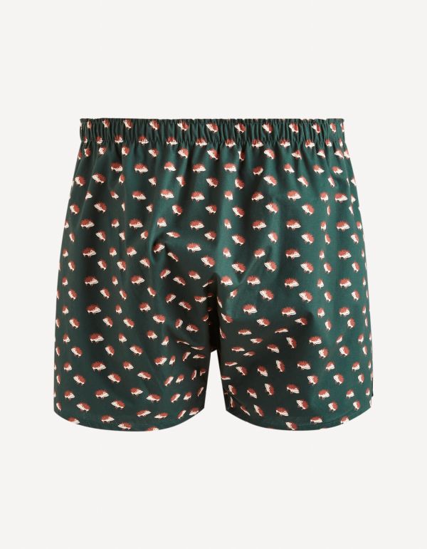 Caleçon 100% coton - vert