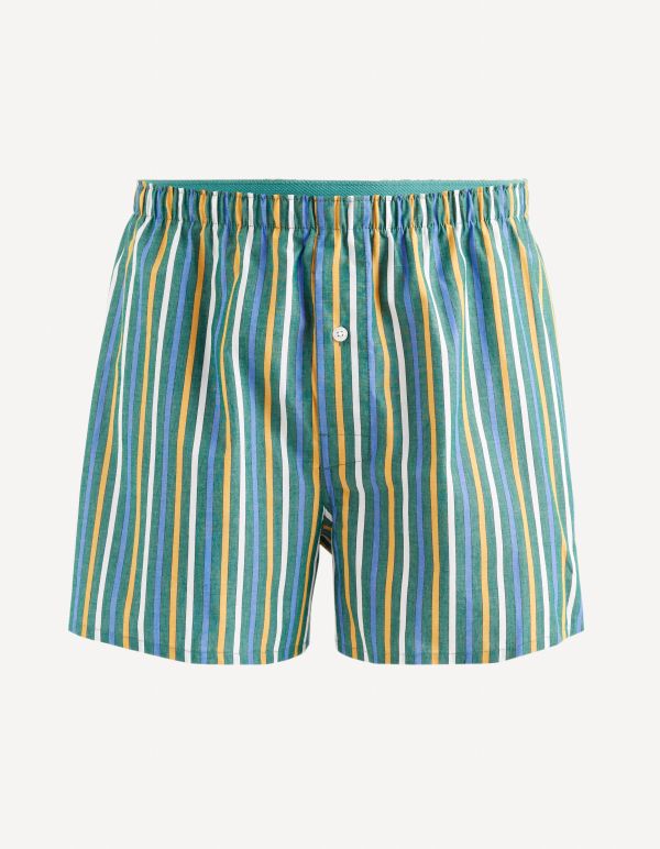 Caleçon 100% coton - vert