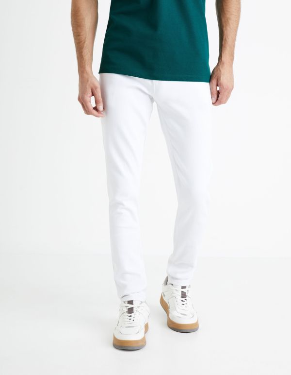 Jean skinny C45 stretch - blanc