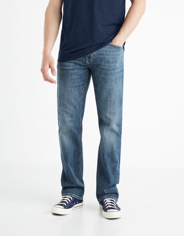 Jean regular C5 3 longueurs stretch - bleu