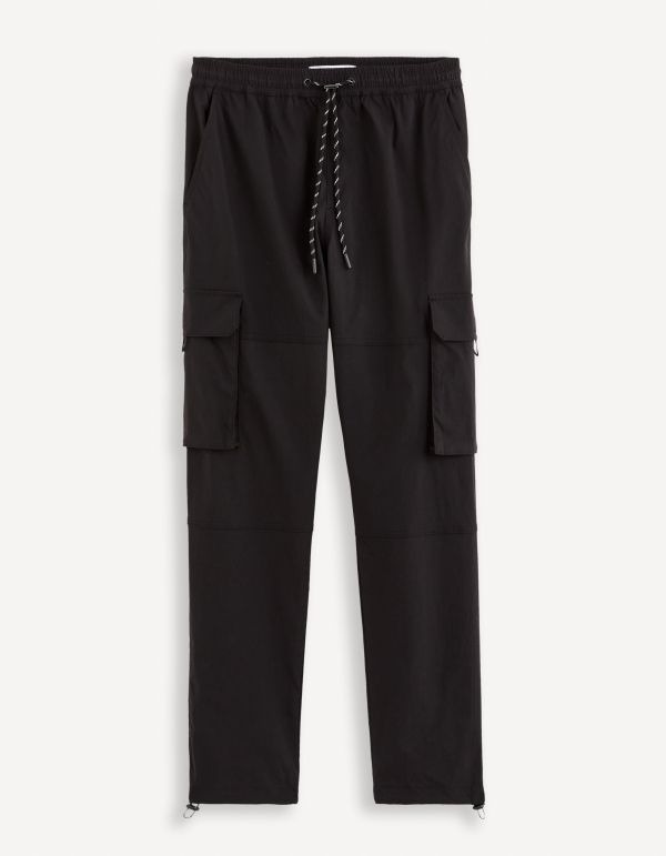 Pantalon cargo - noir