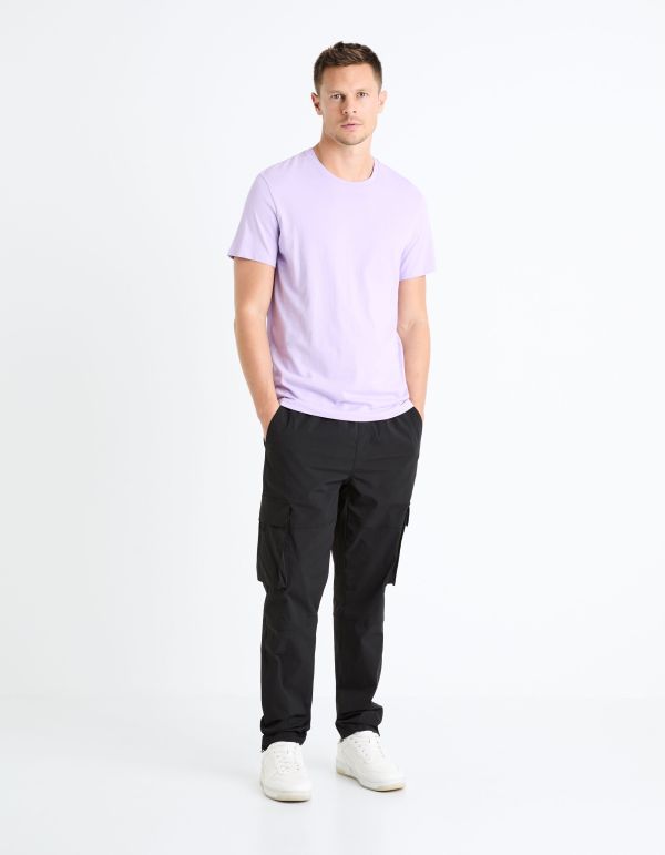 Pantalon cargo - noir