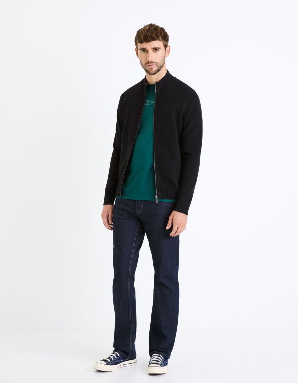 T-shirt col rond 100% coton - vert