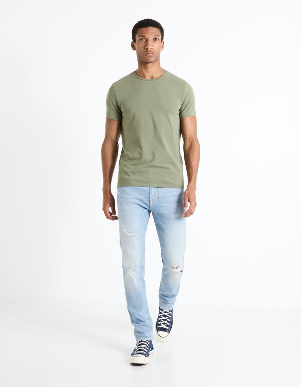 Jean slim C25 stretch - blanc