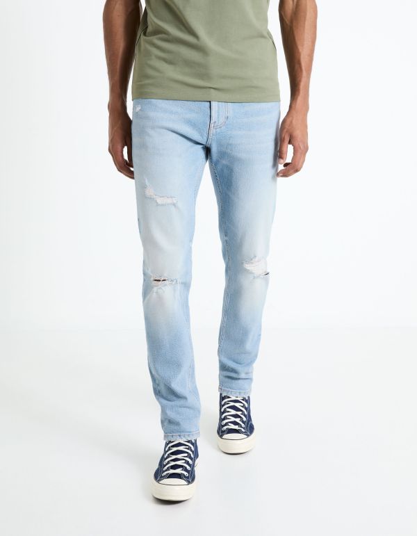 Jean slim C25 stretch - blanc