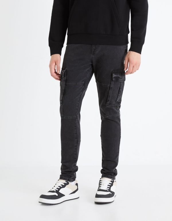 Jean skinny C45 stretch - noir