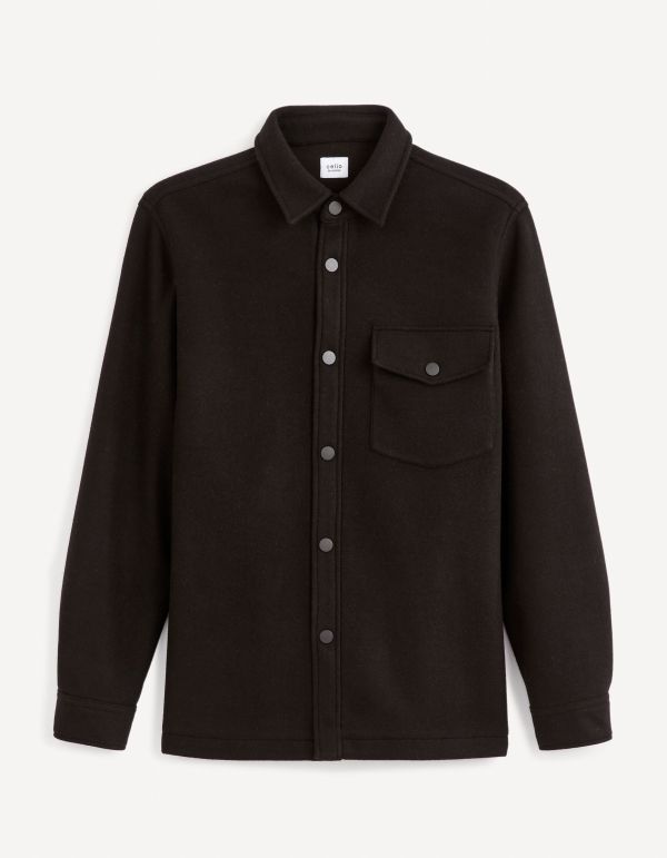 Chemise overshirt - noir