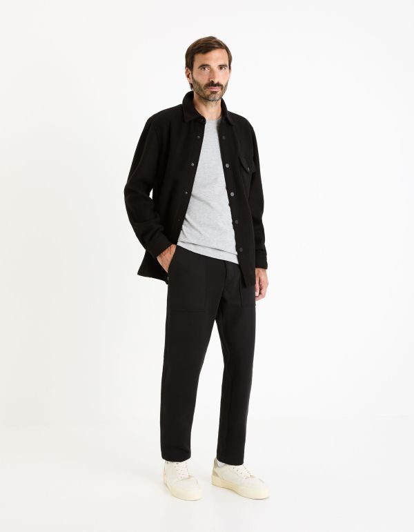 Chemise overshirt - noir