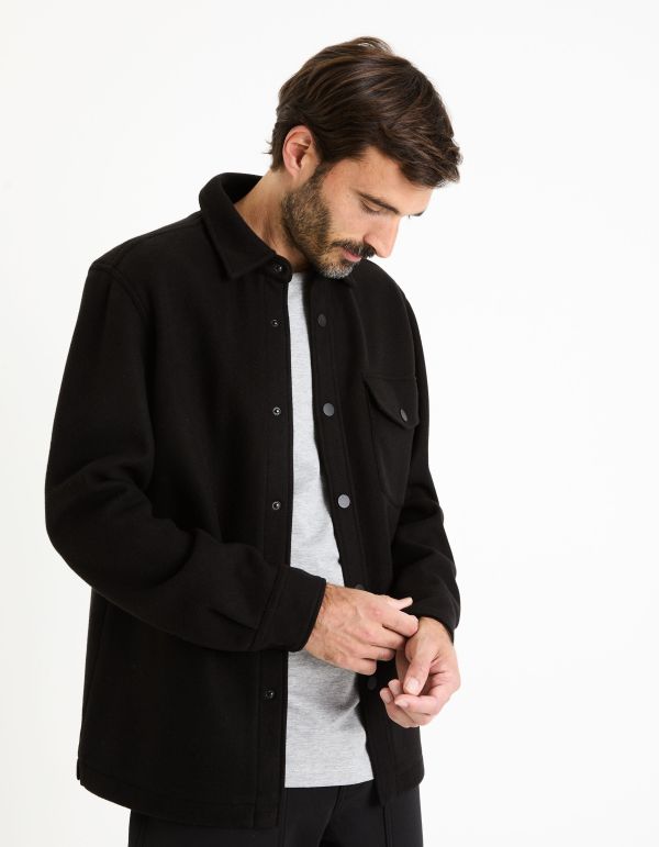 Chemise overshirt - noir